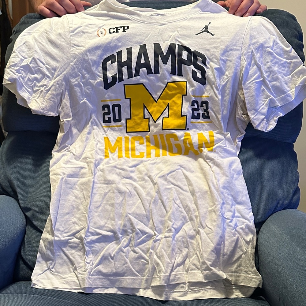 Jordan White Champs Michigan Tee